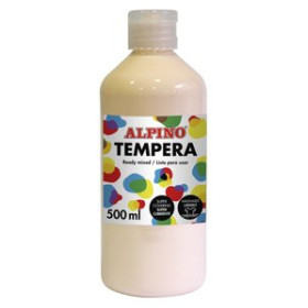 Témperas líquidas TEMPERA ALPINO LIQUIDA  500 ml (botella) ROSA CARNE 10204305  349-0