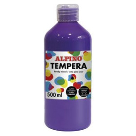 Témperas líquidas TEMPERA ALPINO LIQUIDA  500 ml (botella) VIOLETA 10204788  19153