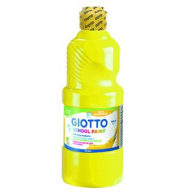 Témperas líquidas TEMPERA GIOTTO MAS LAVABLE LIQUIDA 500 ml (botella) AMARILLO 10204808  19193
