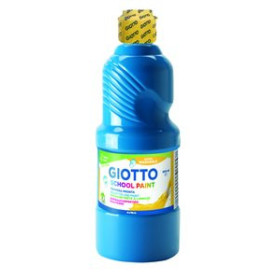 Témperas líquidas TEMPERA GIOTTO MAS LAVABLE LIQUIDA 500 ml (botella) AZUL CYAN 10203985  18796