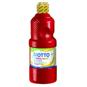 Témperas líquidas TEMPERA GIOTTO MAS LAVABLE LIQUIDA 500 ml (botella) ROJO BERMELLON 10204446  989694