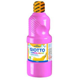 Témperas líquidas TEMPERA GIOTTO MAS LAVABLE LIQUIDA 500 ml (botella) ROSA CARNE 10204359  CEL1011727