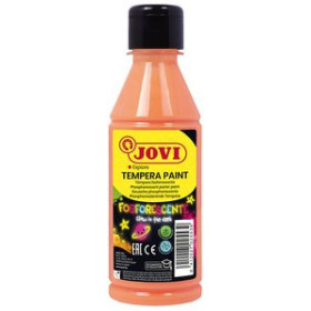 Témperas líquidas TEMPERA JOVI LIQUIDA FOSFORESCENTE 250 ml (botella) NARANJA 10206033  182634338