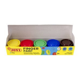 Pinturas de dedos PINTURA de DEDOS JOVI  35 ml (bote) ESTUCHE de 5 10202074  42850