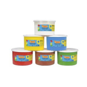 Pinturas de dedos PINTURA de DEDOS JOVI 500 ml (bote)  ESTUCHE de 6 10203406  155533