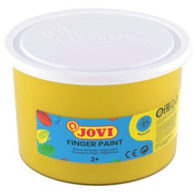 Pinturas de dedos PINTURA de DEDOS JOVI 500 ml (bote) AMARILLO 10206231  554214
