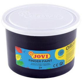 Pinturas de dedos PINTURA de DEDOS JOVI 500 ml (bote) NEGRO 10206526  AR020250