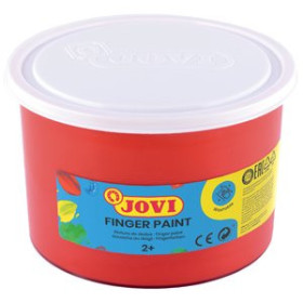 Pinturas de dedos PINTURA de DEDOS JOVI 500 ml (bote) ROJO 10206260  AR001142