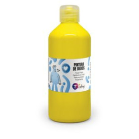 Pinturas de dedos PINTURA de DEDOS TCOLORS 500 ml (botella) AMARILLO 10201420  40130/02