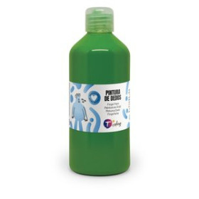 Pinturas de dedos PINTURA de DEDOS TCOLORS 500 ml (botella) VERDE 10202931  40568/40564