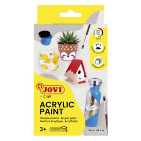 Pinturas base látex PINTURA LATEX JOVI DECOR  55 ml (bote) CAJA de 6 10201126  41369