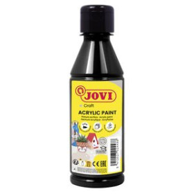 Pinturas base látex PINTURA LATEX JOVI DECOR 250 ml (botella) NEGRO 10205668  45217/02