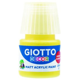 Pinturas acrílicas PINTURA ACRILICA GIOTTO 25 ml (bote) AMARILLO 10205236  5511