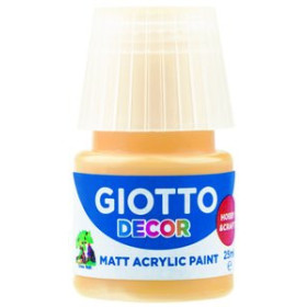 Pinturas acrílicas PINTURA ACRILICA GIOTTO 25 ml (bote) AMARILLO ORO 10205266  55/16S