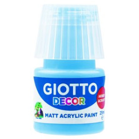 Pinturas acrílicas PINTURA ACRILICA GIOTTO 25 ml (bote) AZUL CELESTE 10201918  89003