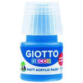 Pinturas acrílicas PINTURA ACRILICA GIOTTO 25 ml (bote) AZUL COBALTO 10202925  52206