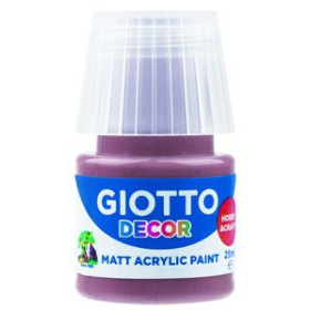 Pinturas acrílicas PINTURA ACRILICA GIOTTO 25 ml (bote) MARRON TIERRA 10206370  4-52493