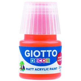 Pinturas acrílicas PINTURA ACRILICA GIOTTO 25 ml (bote) NARANJA 10205301  130005