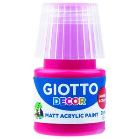 Pinturas acrílicas PINTURA ACRILICA GIOTTO 25 ml (bote) ROJO CARMIN 10205265  130012