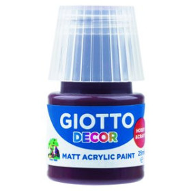 Pinturas acrílicas PINTURA ACRILICA GIOTTO 25 ml (bote) SEPIA 10202511  1300021