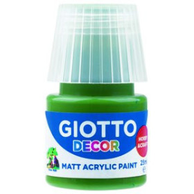 Pinturas acrílicas PINTURA ACRILICA GIOTTO 25 ml (bote) VERDE BOSQUE 10211787  1300020