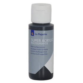 Pinturas acrílicas PINTURA ACRILICA LA PAJARITA 60 ml (bote) NEGRO A-45 10202525  1300041