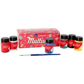 Pinturas base látex PINTURA LATEX LA PAJARITA 35 ml (bote)  ESTUCHE de 6 10202551  CH20+1