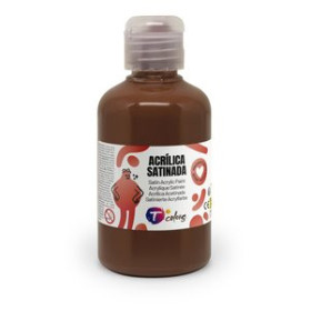 Pinturas acrílicas PINTURA ACRILICA TCOLORS 250 ml (botella) MARRON 10203923  167153
