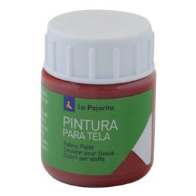 Pinturas para tela PINTURA para TELA LA PAJARITA 25 ml (bote) ROJO INGLES T-11 10202101  F456003