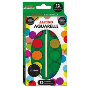 Acuarelas ACUARELAS ALPINO ESTUCHE de 12 10201872  1699