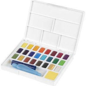 Acuarelas ACUARELAS FABER CASTELL CREATIVE STUDIO ESTUCHE de 24 10201197  846222