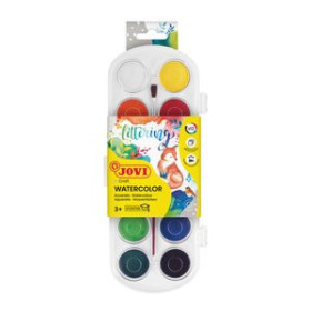 Acuarelas ACUARELAS JOVI 30 mm ESTUCHE de 12 10211790  845721