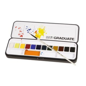 Acuarelas ACUARELAS DALER ROWNEY GRADUATE ESTUCHE de 12 (medio godets) 10201924  749105