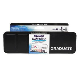 Acuarelas ACUARELAS DALER ROWNEY GRADUATE ESTUCHE de 24 (medio godets) 10201933  749120