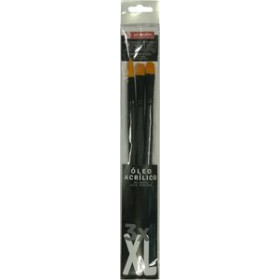 Pinceles y accesorios de pintura PINCEL TALENS ART CREATION OLEO Y ACRILICO MODELO XL BOLSA de 3