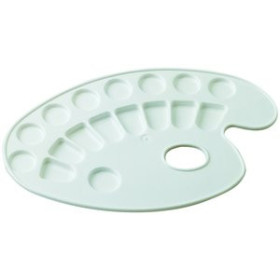 Pinceles y accesorios de pintura PALETA FAIBO DE PLASTICO CON DEPARTAMENTOS 10203998  68/25