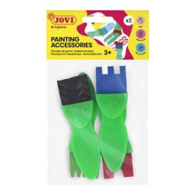 Pinceles y accesorios de pintura PINCEL de GOMA JOVI GRANDE JUEGO de 4 10210080  6850-6