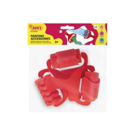 Pinceles y accesorios de pintura RODILLO de ESPUMA JOVI para PINTURA GRANDE 3 formas 10210098  6820-04