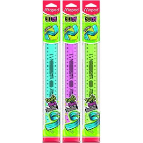 Instrumentos de medida REGLA MAPED TWIST&FLEX 30 CM FLEXIBLE IRROMPIBLE 10205593  768/75