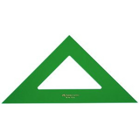 Instrumentos de medida ESCUADRA FABER CASTELL 50 CENTIMETROS 10204266  334 BK10 TA