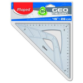 Instrumentos de medida ESCUADRA GEOMETRIC MAPED 26 cm 10201896  334 TB13