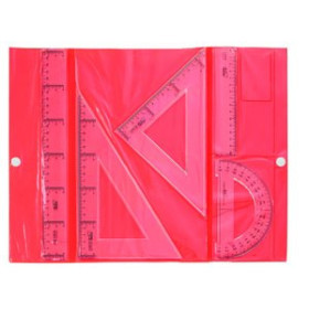 Instrumentos de medida EQUIPO de DIBUJO SAFTA 25 CENTIMETROS CON VELCRO 10206378  3200 C12