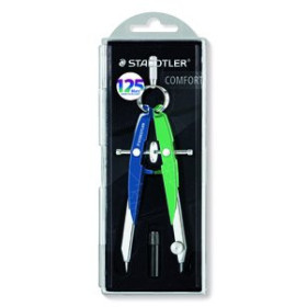 Compases COMPAS STAEDTLER MARS 556 COMFORT 125 ANIVERSARIO AZUL/VERDE 10205714  844300