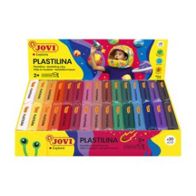 Plastilina PLASTILINA JOVI 70 PASTILLA 50 gr. SURTIDO CAJA DE 30 (2x 15 col.) 62502038  542514666