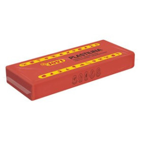 Plastilina PLASTILINA JOVI 71 PASTILLA 150 gr. ROJO CAJA DE 15 62501150  512506657