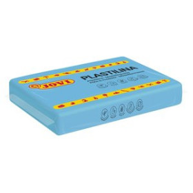 Plastilina PLASTILINA JOVI 72 PASTILLA 350 gr. AZUL CLARO CAJA DE 15 62501158  612506860