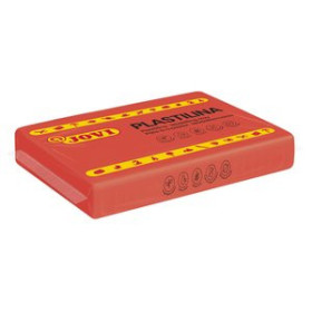 Plastilina PLASTILINA JOVI 72 PASTILLA 350 gr. ROJO CAJA DE 15 62502030  642513507