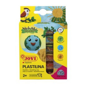 Plastilina PLASTILINA JOVI 90 COLORES NATURE BARRA 15 gr. ESTUCHE DE 6 62501679  512552657