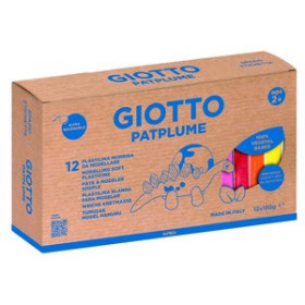 Plastilina PLASTILINA GIOTTO PATPLUME 150 GR SURTIDO CAJA DE 12 62501963  842346742