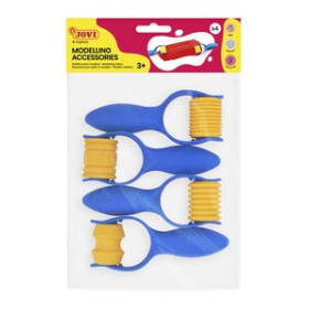 Moldeadores y accesorios RODILLO PARA CORTAR  PASTA 4 UDES. 4 MANGOS  FORMAS DIVERSAS 62404265  542340657